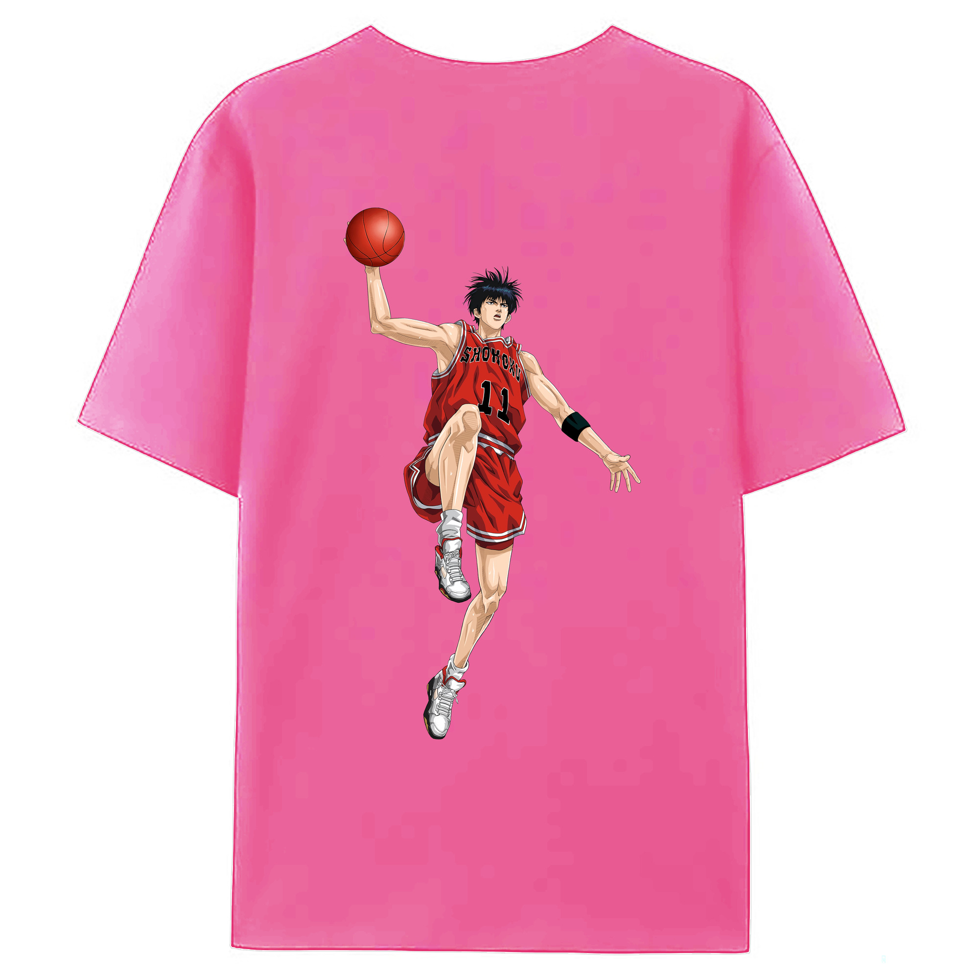 （画像用） SLAM DUNK／スラムダンク レディース半袖Tシャツ(バックプリント)